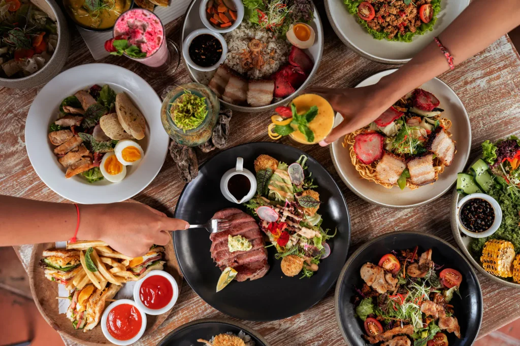 authentic indonesian food at ubud