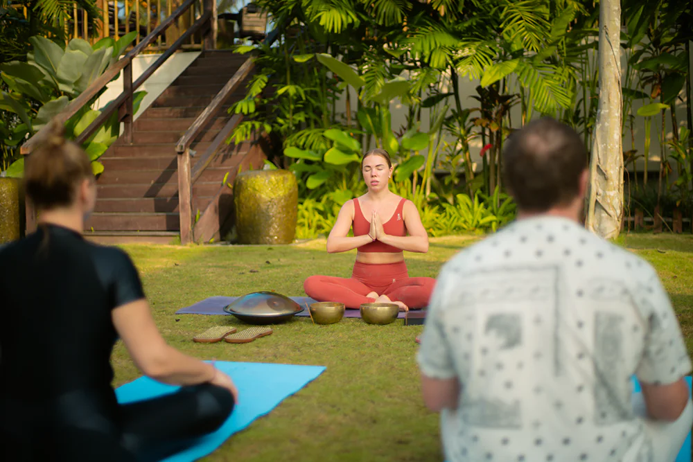 yoga at the sun of granary