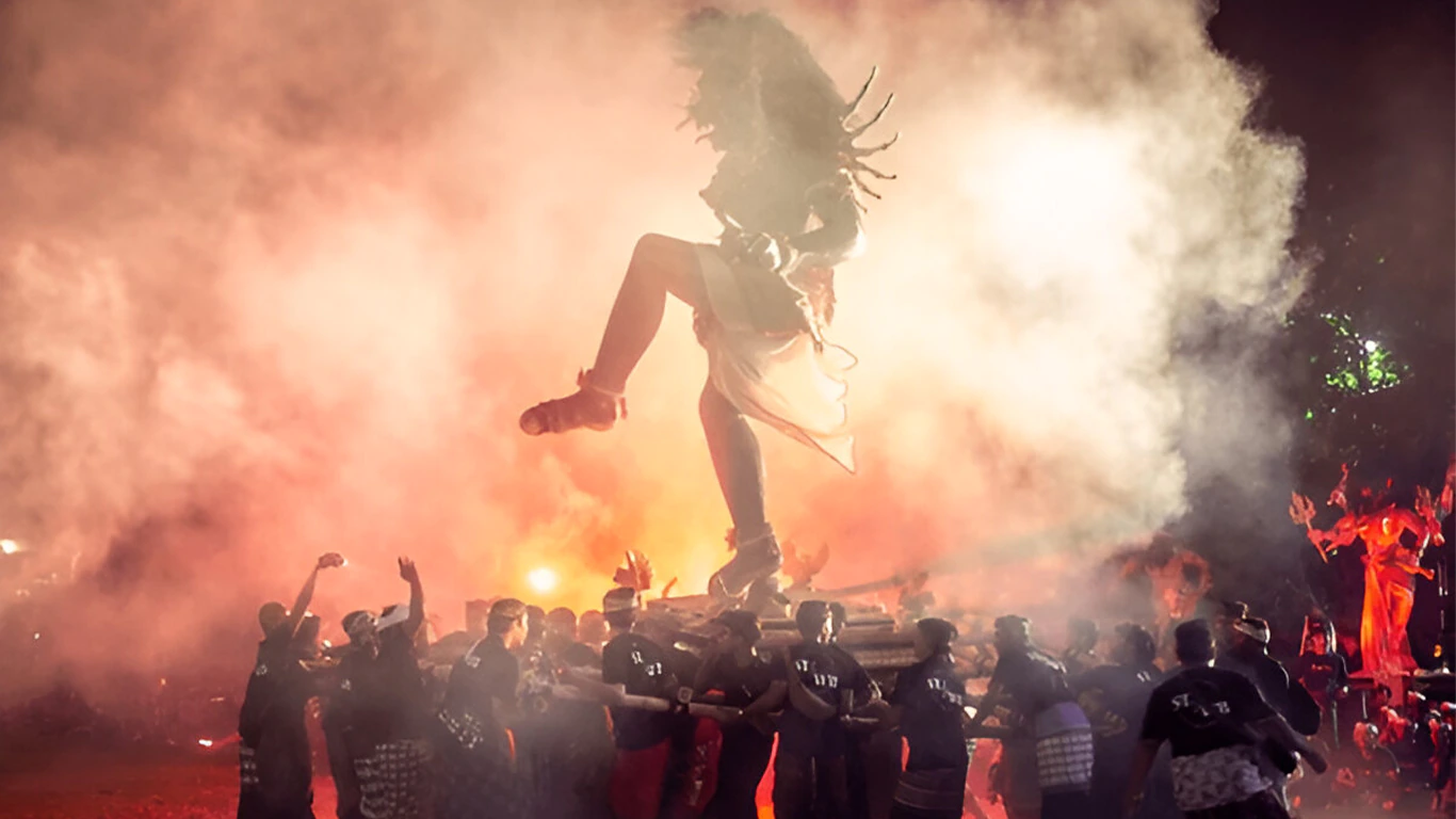 Bali’s Day of Silence - the sun of granary ubud