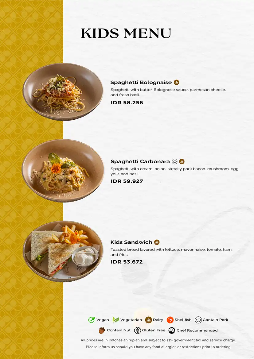 Menu Kunang-Kunang Restaurant ubud 2025