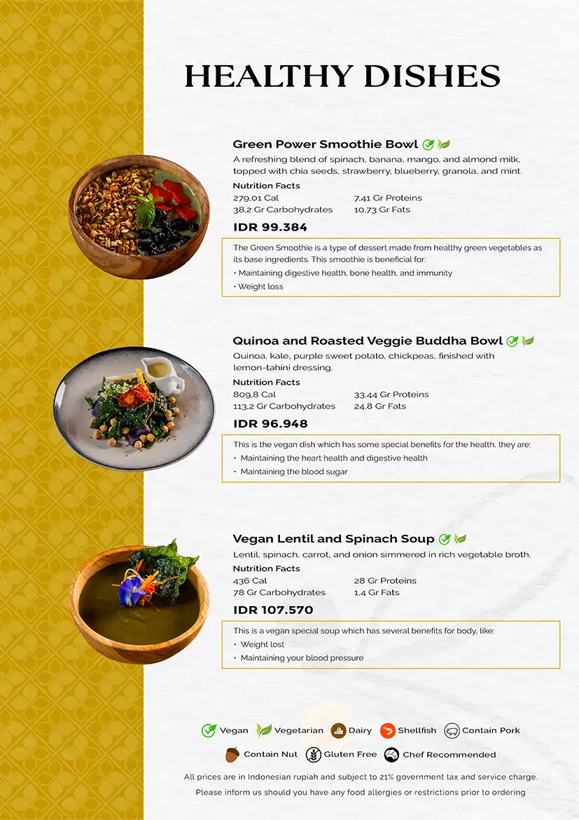 Menu Kunang-Kunang Restaurant ubud 2025