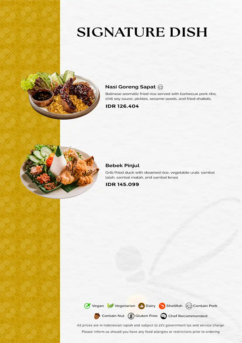 Menu Kunang-Kunang Restaurant ubud 2025