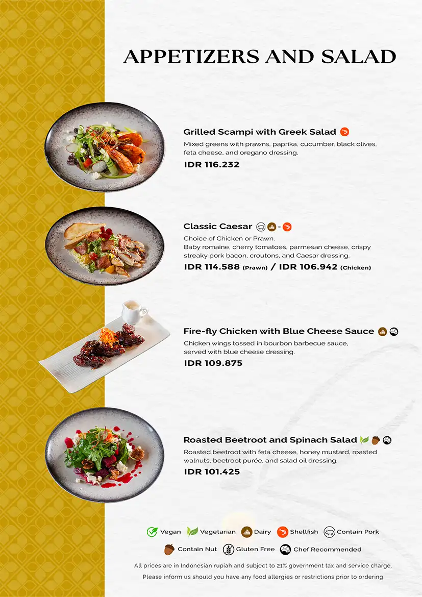 Menu Kunang-Kunang Restaurant ubud 2025