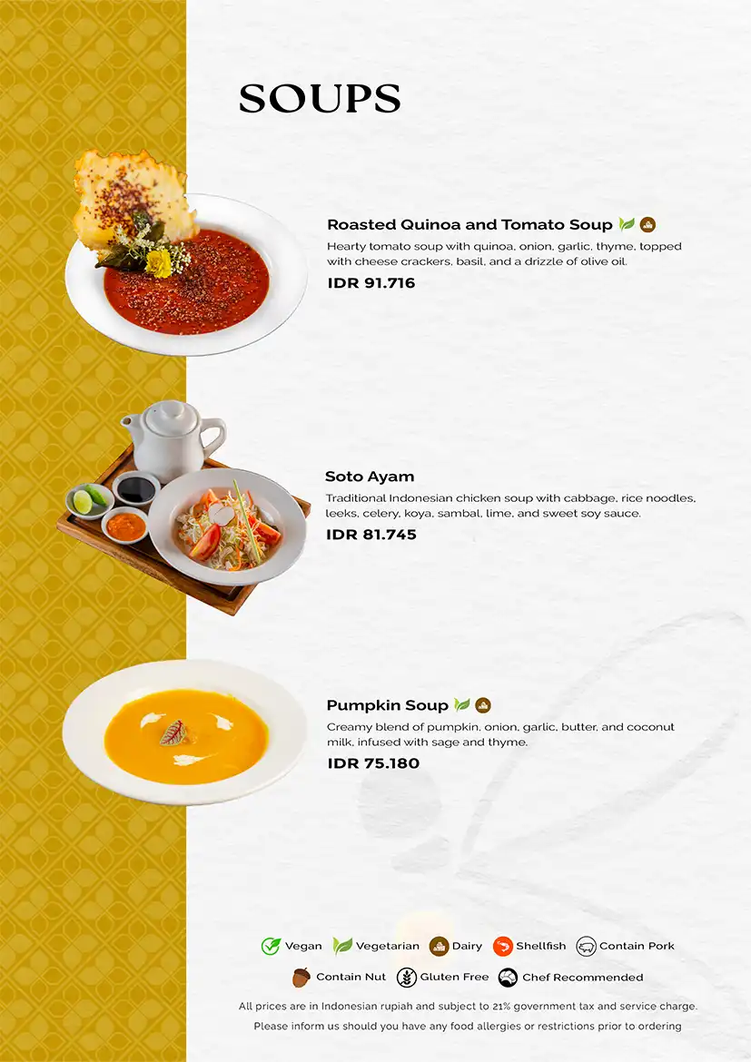 Menu Kunang-Kunang Restaurant ubud 2025