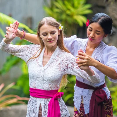Balinese dance activity at The Sun of Granary
