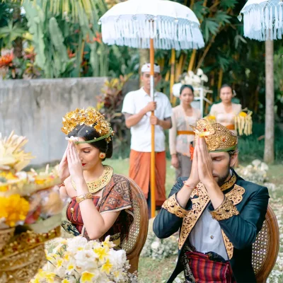 Balinese Wedding Ceremony package by the sun of granary ubud