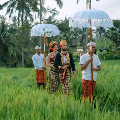 Balinese Wedding Ceremony package by the sun of granary ubud