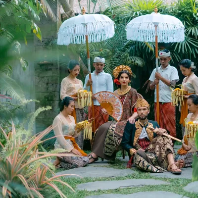 Balinese Wedding Ceremony package by the sun of granary ubud