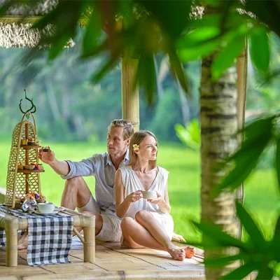 Heavenly High Tea activity at the sun of granary ubud