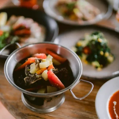 Heritage of Nusantara dining offer at kunang-kunang restaurant by the sun of granary ubud