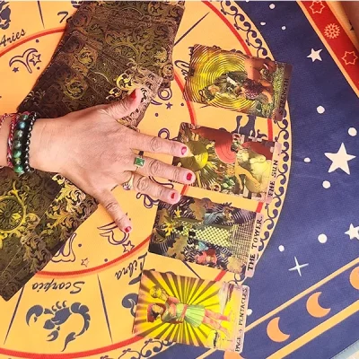 Tarot Reading activities at the sun of granary ubud