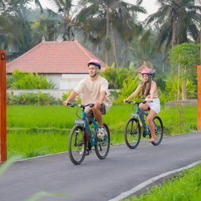 Village cycling activity at The Sun of Granary
